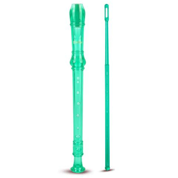 Sopran Descant Recorder 8-Loch-Flöte mit Putzstockbeutel Anleitung