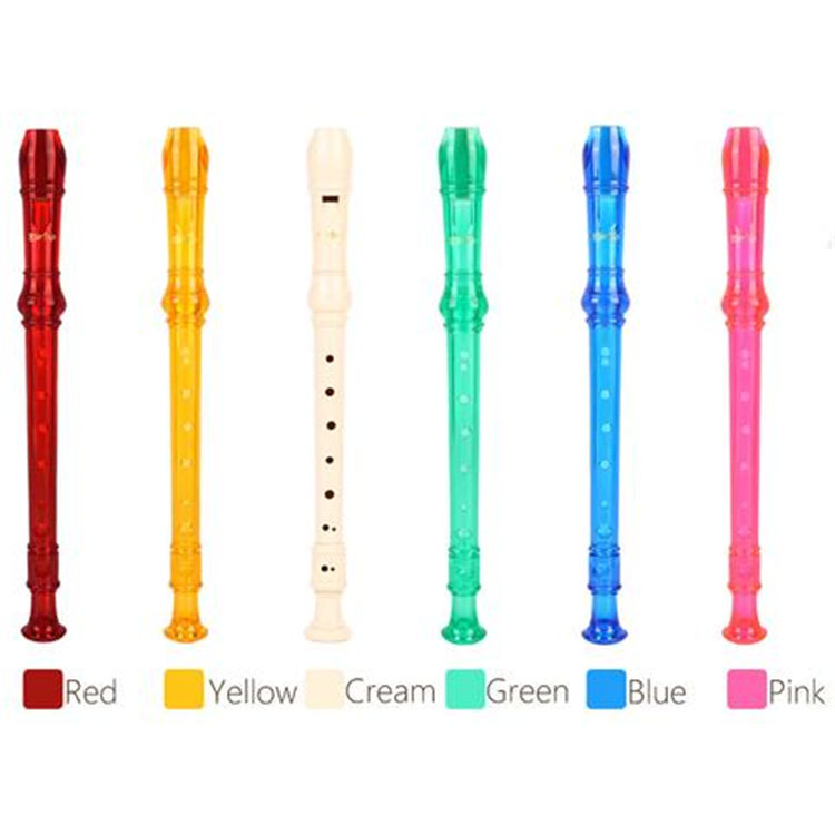 Sopran Descant Recorder 8-Loch-Flöte mit Putzstockbeutel Anleitung