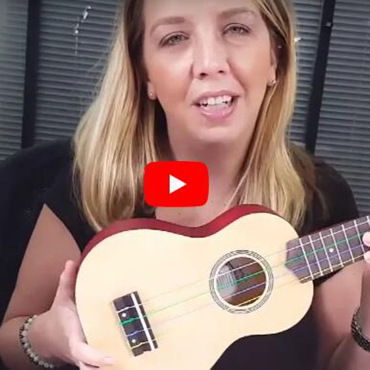 Everjoys Ukulele Rainbow