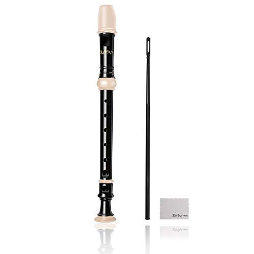 Sopran Descant Recorder 8 Loch mit Putzstockgehäuse Anleitung