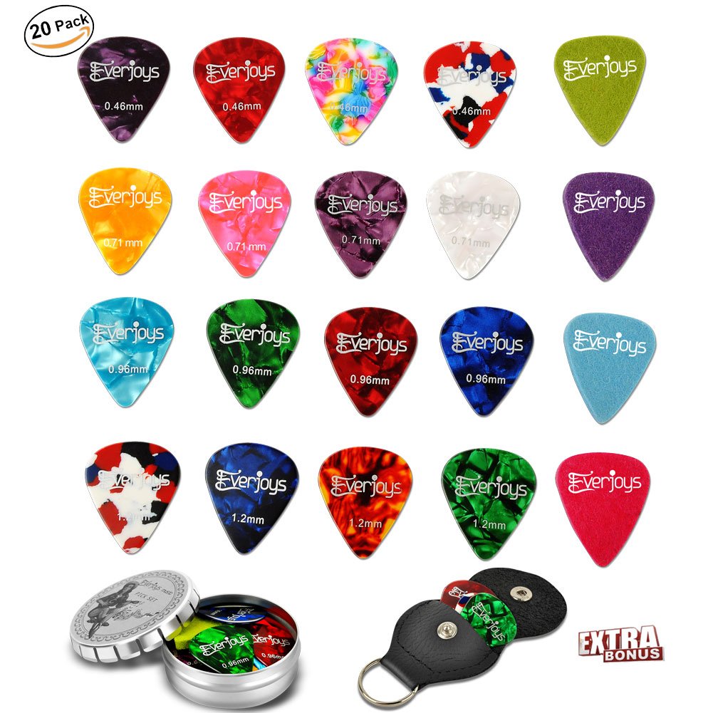 Guitar Picks - 20er Pack Celluloid
